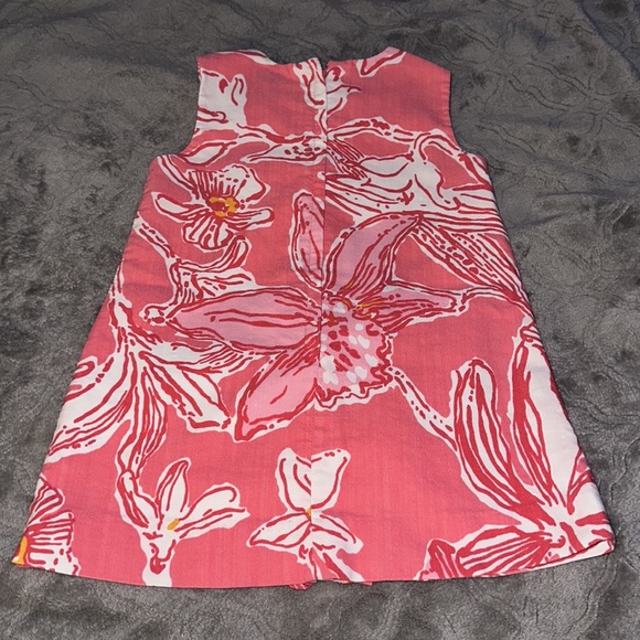 Lilly Pulitzer originals Pink Salmon Glamorous Life Shift Dress size 2 - Picture 2 of 4